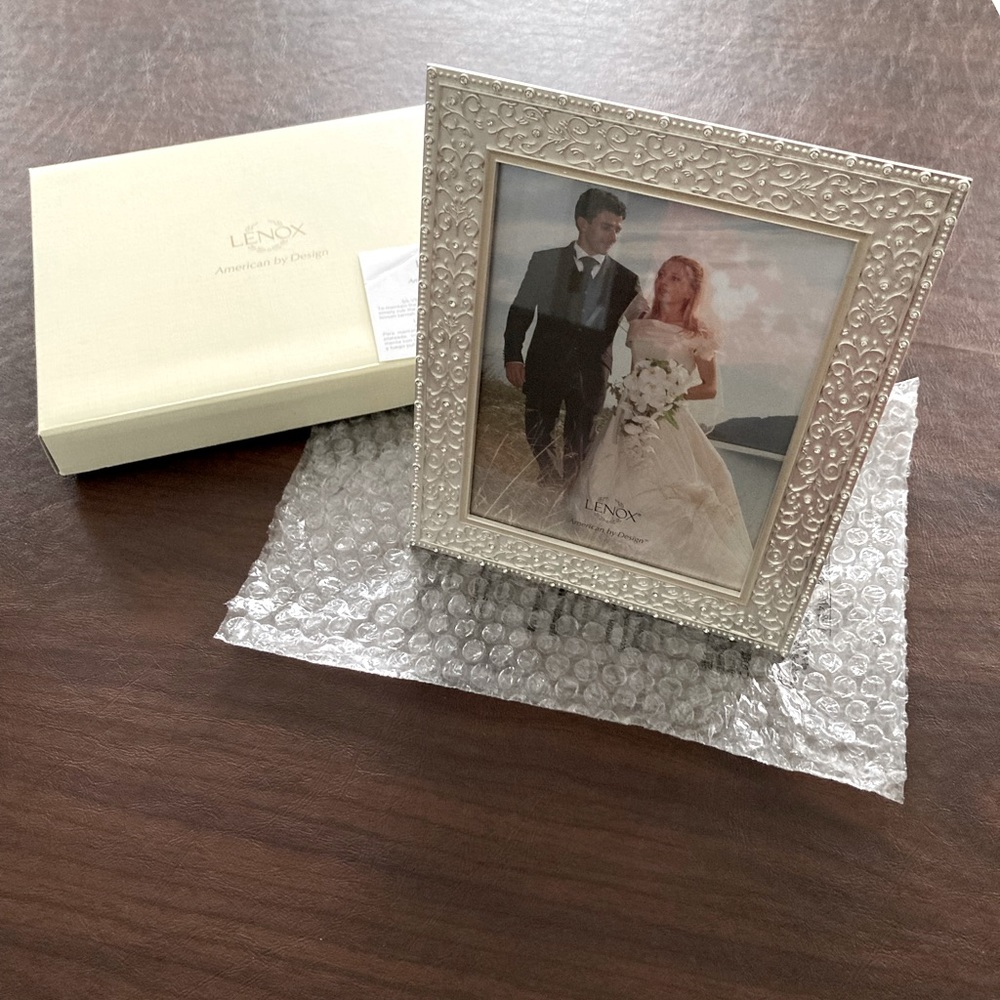 NEW Lenox American by Design 5 x 7” Antique Diamond Photo Picture Frame